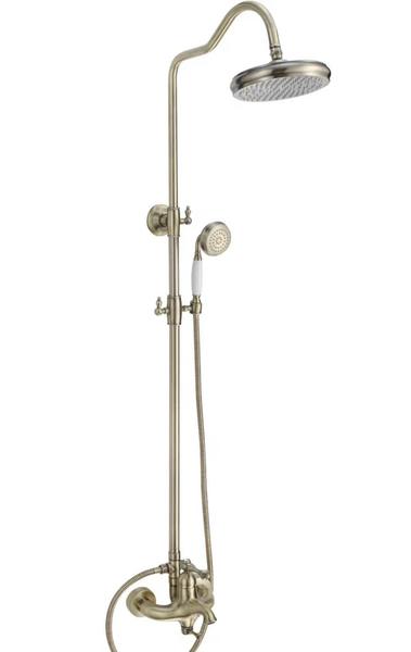 Душевая стойка Rose R0136Q бронза
