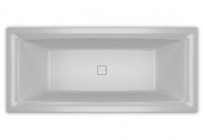 Акриловая ванна Riho Still Square Fall Plug and Play B100060005 R заполнение через перелив 170х75см белый