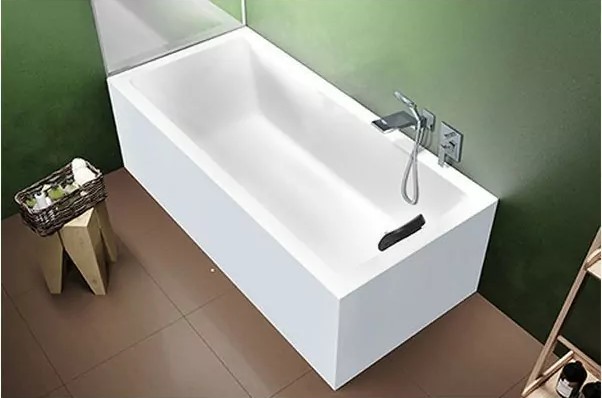 Акриловая ванна Riho Rethink Cubic Plug and Play B106012005 L 180х80см белый — изображение 3