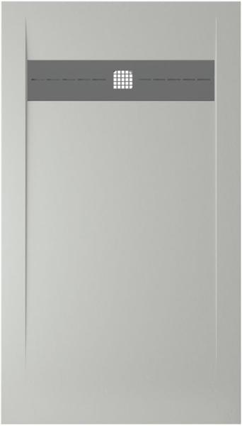 Душевой поддон Allen Brau Infinity 8.21004-PWM 140x80 серый