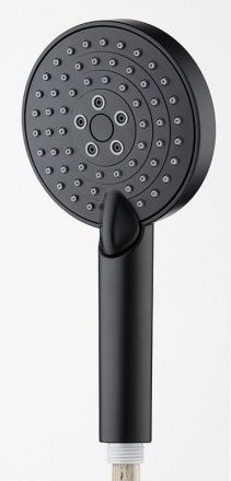 Лейка для душа O-Shower OS03b d 110 мм, 3 режима, черный матовый Orange
