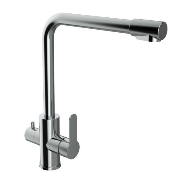 Смеситель для кухни Steel M99-008cr с каналом питьевой воды Orange