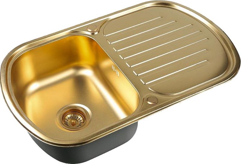 Мойка кухонная Inox PVD SZR 7749 BRONZE ZORG