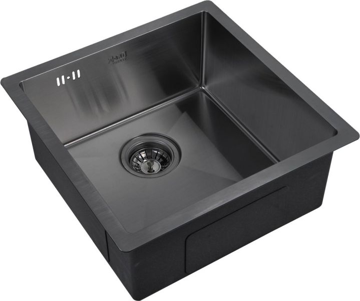 Мойка кухонная Inox PVD PVD 4444 GRAFIT ZORG