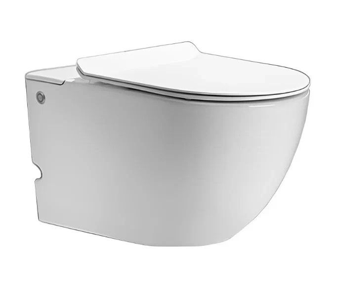 Cerutti SPA Унитаз подвесной Barbaria Aria Pulse CT10591 с функцией импульсного смыва белый