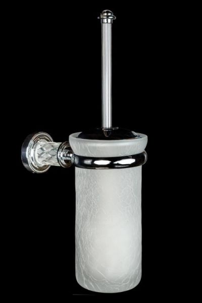 Boheme Щётка для туалета Murano Crystal хром 10913-CRST-CH