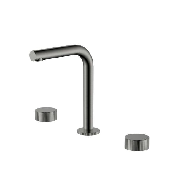 Boheme Встраиваемый смеситель для раковины Stick Linea 152-GM.3 оружейная сталь