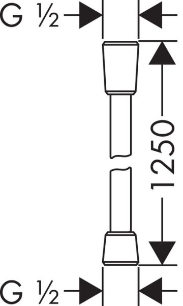 Hansgrohe Шланг для душа Isiflex’B 28272000 — изображение 4