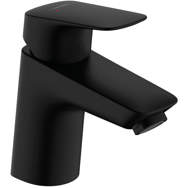 Hansgrohe Смеситель для раковины Logis 71077670 Черный матовый