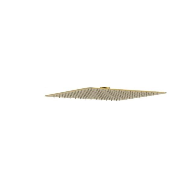 Boheme Верхний душ QUBIC латунь BRONZE  30*30cm бронза
