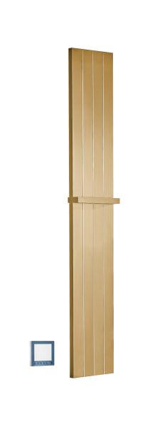 Boheme Полотенцесушитель электрический Flat 725-MG 25x150 см золото матовое
