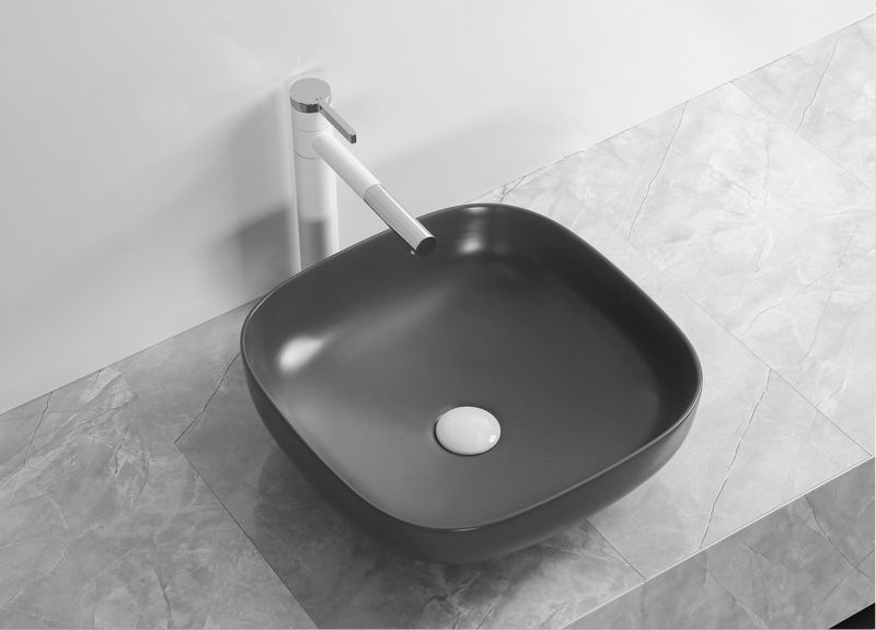 Cerutti SPA Раковина Cerutti SPA CR2677 42см чёрный матовый