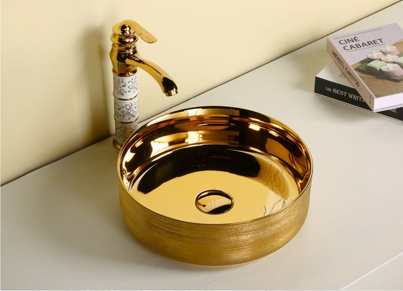 Cerutti SPA Раковина Cerutti SPA CR7044AS 36см золото