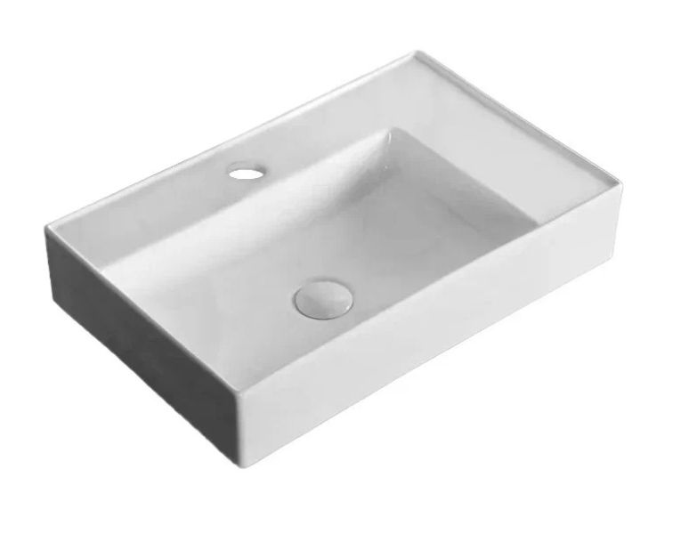 Cerutti SPA Раковина накладная CR0017 60см белый