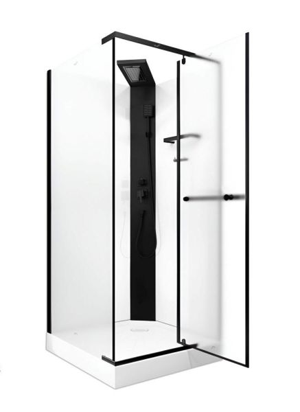 Cerutti SPA Душевой уголок Cerutti SPA MIMI90BF черный