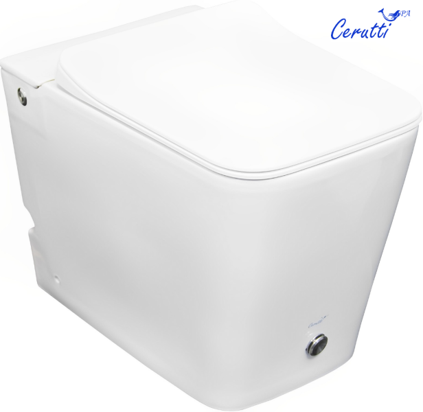 Cerutti SPA Унитаз CT7269 7269 с импульсным смывом приставной