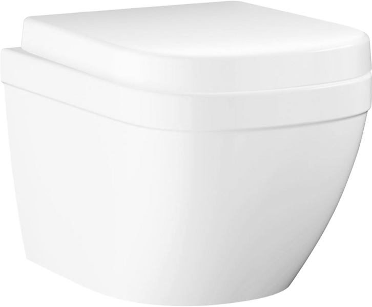 Grohe Унитаз подвесной, компактный, Euro Ceramic, альпин-белый (39206000)