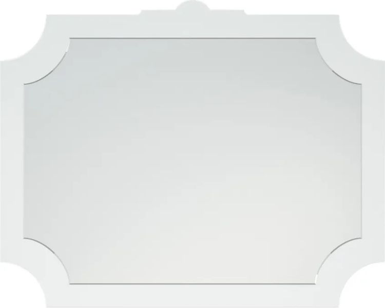 Corozo Зеркало  Манойр 105см белый SD-00000272