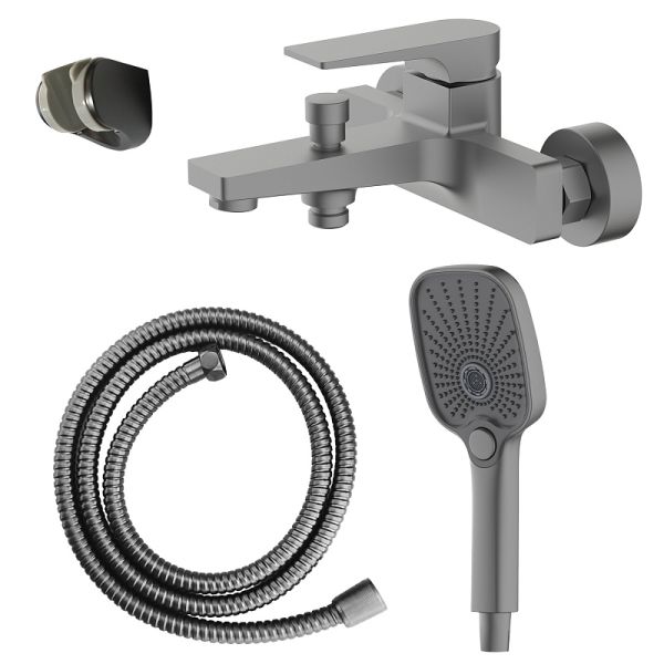 Azario Смеситель для ванны Arida AZ-K3054GR графит