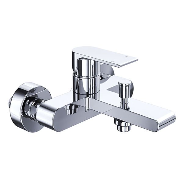 Azario Смеситель для ванны DELANO AZ-15840511 короткий излив