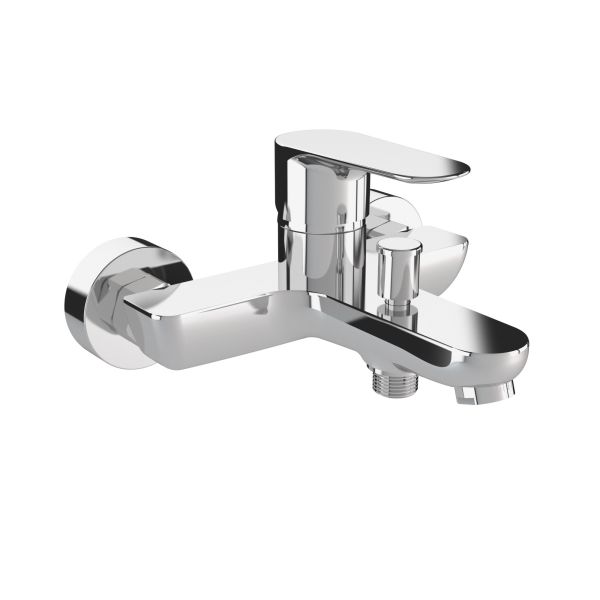 Azario Смеситель для ванны с коротким изливом LEYA AZ-15920501