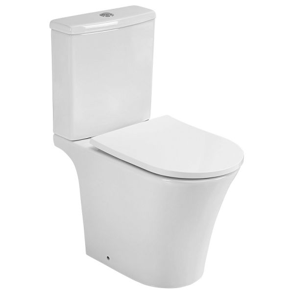 Azario Унитаз-компакт Vise AZ-1343BT безободковый белый — изображение 2