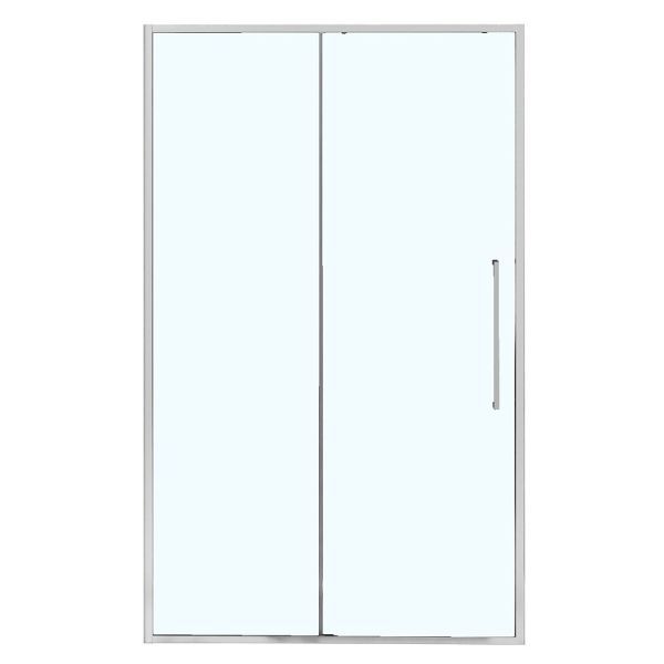 Azario Душевая дверь Shanghai AZ-Y43-150-CH-CL 150 см профиль хром стекло прозрачное