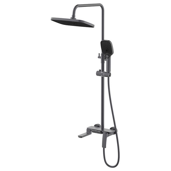Azario Душевая стойка Conda AZ-K2311GR графит