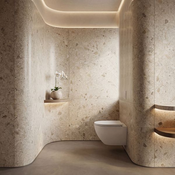 Azario Унитаз подвесной Adagio AZ-5177T-WHT безободковый торнадо белый — изображение 9