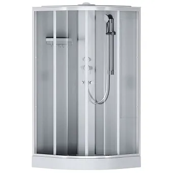 Am.Pm Душевая кабина X-Joy 100х100 W94C-401-100MT профиль хром матовый