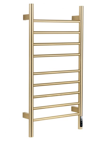 WONZON & WOGHAND Полотенцесушитель электрический Bonn WW-AL409-BG 45x90 см брашированное золото
