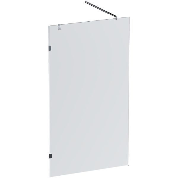 Am.Pm Душевая перегородка X-Joy 110 W94UWI-110-F1-MTE профиль Хром матовый стекло прозрачное