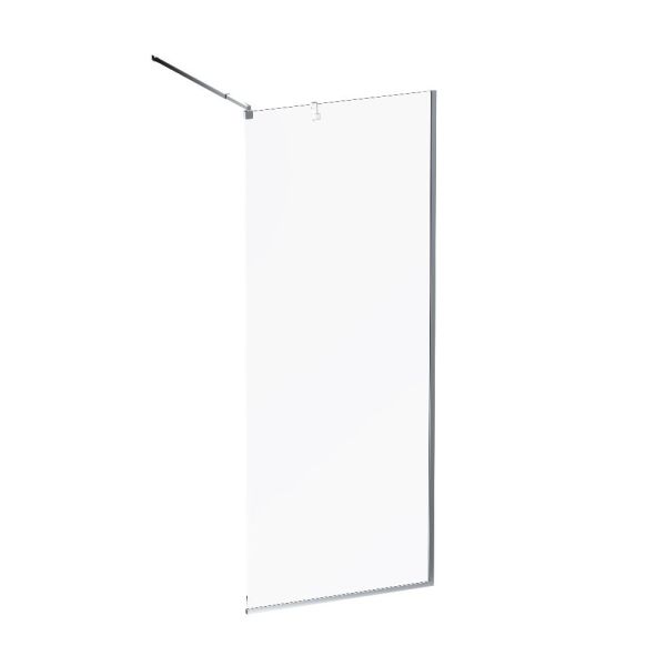 Am.Pm Душевая перегородка Func W84WI-80-F1-MTE 80 см