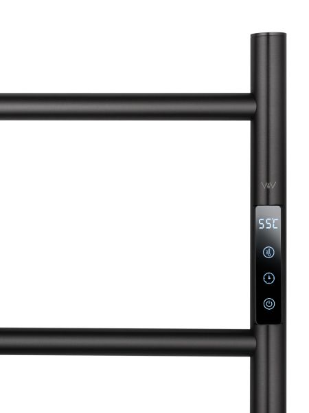 WONZON & WOGHAND Полотенцесушитель электрический Bonn WW-AL405-GM 47x73 см тёмный графит — изображение 4