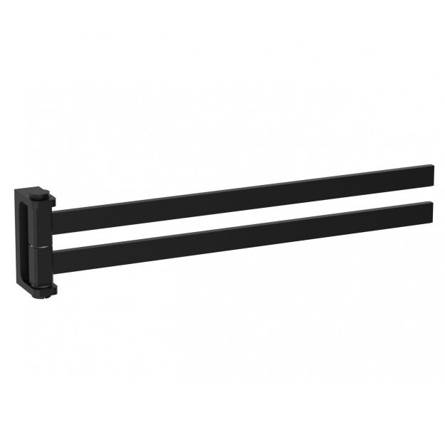 WONZON & WOGHAND Вешалка для полотенец Eclipse WW-9131-BL чёрный