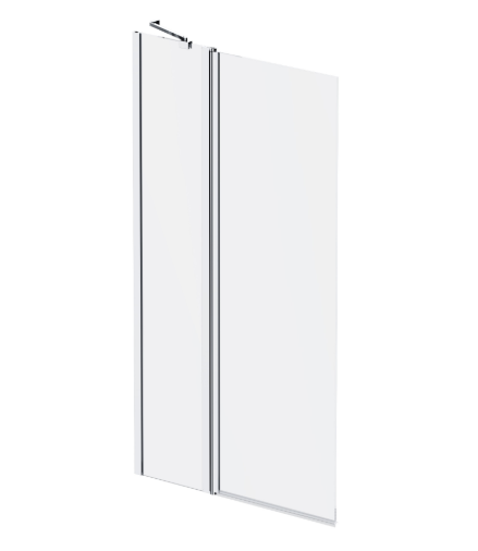 Am.Pm Шторка для ванны GEM W90BS-D3W5-140CT 80x140