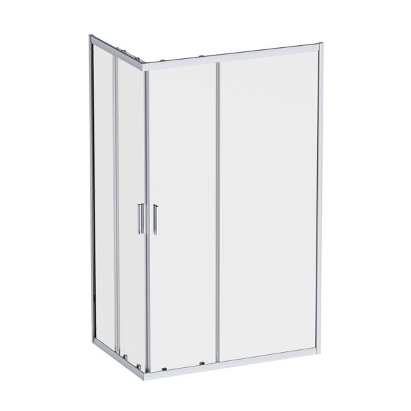 Am.Pm Душевой уголок Gem W90G-403-120280-MT  профиль хром 120х80 см