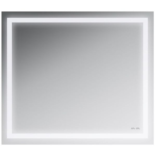 Am.Pm Зеркало Gem M91AMOX0801WG с LED-подсветкой по периметру 80 см