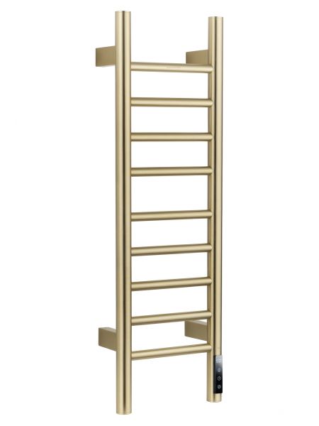 WONZON & WOGHAND Полотенцесушитель электрический Bonn WW-AL4092-BG 25x80 см брашированное золото