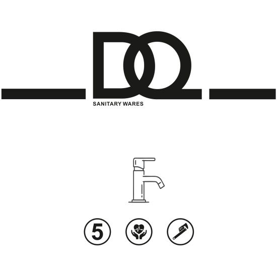 DQ Смеситель для раковины Frankfurt хром (DA1732101) — изображение 3