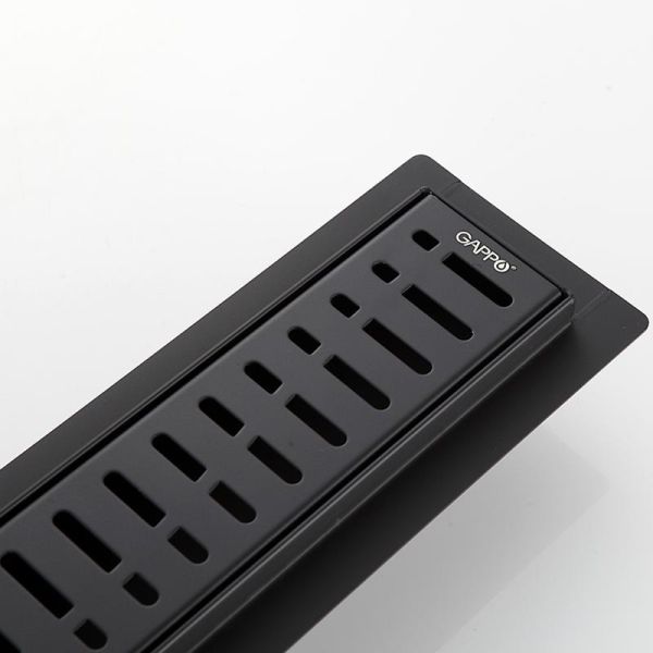 Gappo Душевой лоток G88007-36 80 см чёрный — изображение 4