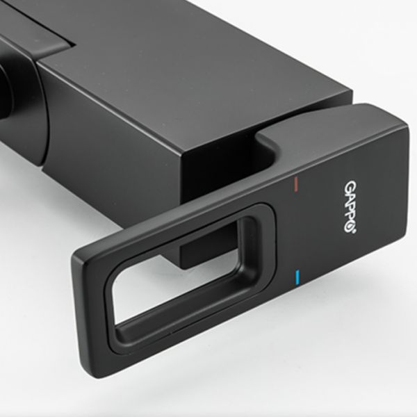Gappo Смеситель для ванны G3217-6 чёрный — изображение 8